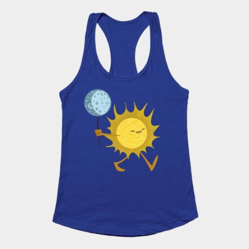 Sun and Moon Tank Top ZNF08