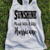 Sunshine Mixed With a Little Hurricane Tank Top ZNF08