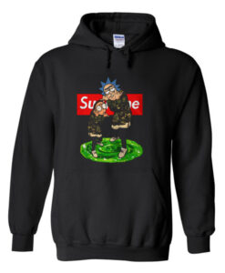 Supreme rick and morty Hoodie