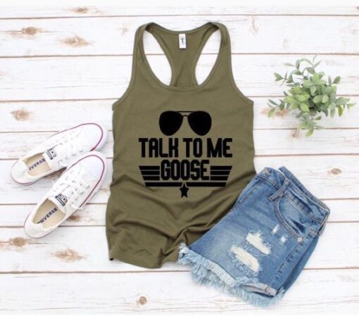 Talk to me Goose Tank top ZNF08