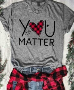 Teacher You Matter Ladies T-Shirt ZNF08