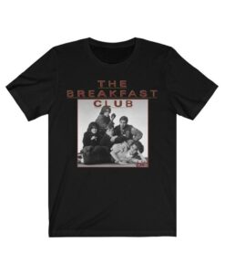 The Breakfast Club retro movie tshirt