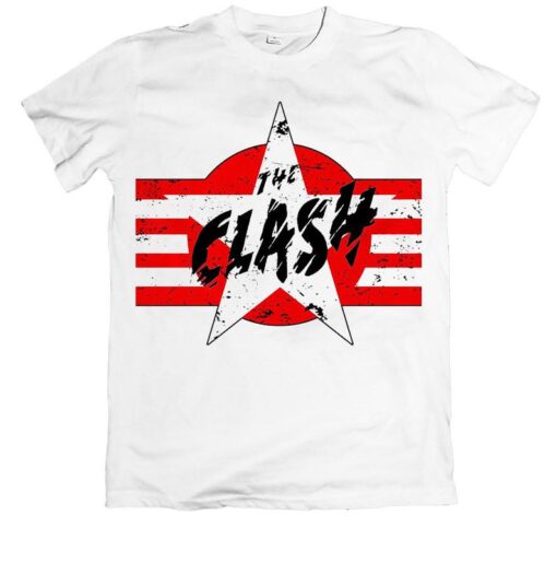 The Clash Punk Rock Joe Strummer London Calling Retro Unisex T Shirt