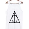 The Deathly Hallows Logo Harry Potter Tank Top