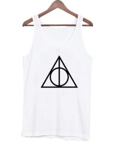 The Deathly Hallows Logo Harry Potter Tank Top ZNF08