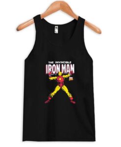 The Invincible Iron Man Tank Top ZNF08