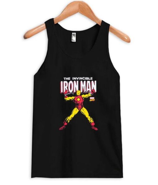 The Invincible Iron Man Tank Top ZNF08