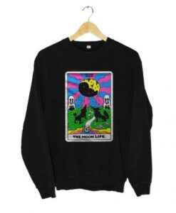 The Moon Life Tarot by Oliver Hibert Sweatshirt KM