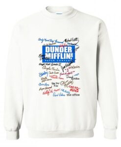 The Office Dunder Mifflin Signature Sweatshirt