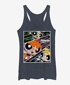 The Powerpuff Girls Fighting Girls Tank Top ZNF08