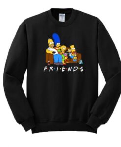 The Simpsons Friends Sweatshirt