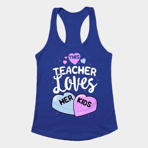 This Teacher Loves Her Kids TANK TOP ZNF08