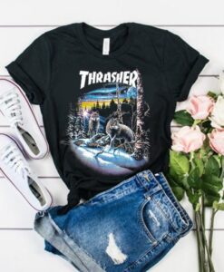 Thrasher Magazine 13 Thrasher Magazine 13 Wolves t shirtWolves t shirt