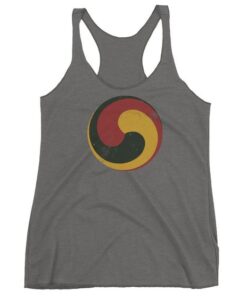 Tibetan Bon Buddhist Wheel of Joy Women's Racerback Tank ZNF08