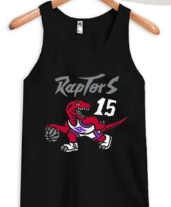 Toronto Raptors Vince Carter 15 Black Tank Top ZNF08