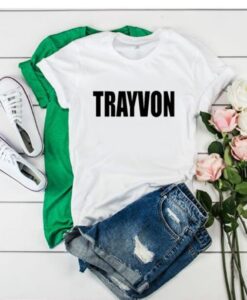 Trayvon Martin White t shirt