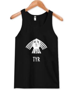 Tyr Norse Viking God Vintage Distressed Tank Top ZNF08