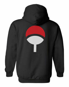 Uchiha Naruto anime clan symbol BACK HOODIE THD