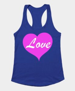 Valentines Day Gift, LOVE Tank Top ZNF08