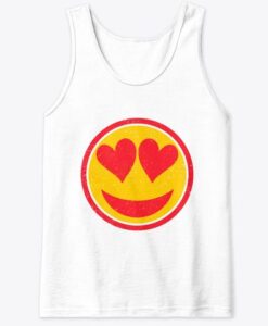 Valentine's Day Tee Heart Eyes Tank Top ZNF08