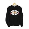 Vampire teeth keyhole Sweatshirt