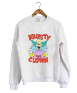 Vintage 1994 Krusty The Clown The Simpsons Sweatshirt