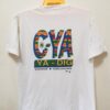 Vintage 90s CROSS COLOURS T-Shirt C-ya Ya-Dig Colourful Logo back