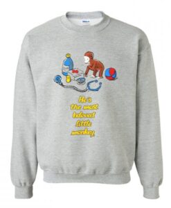 Vintage CURIOUS GEORGE American Animated Series Sweatshirt KM