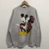 Vintage Mickey and Minnie Sweatshirt