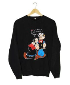 Vintage POPEYE And OLIVE OYL Sweatshirt