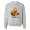 Vintage Winnie The Pooh Sweatshirt Grey