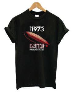 Visual Philosophy Led Zeppelin 1973 Concert Tour T shirt