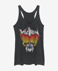 Voltron Robot Stripes Girls Tank Top ZNF08