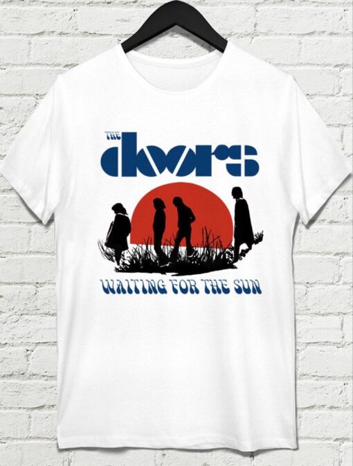 Waiting For The Sun The Doors T-Shirt,Retro the Doors tshirt