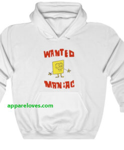 Wanted Maniac SpongeBob Hoodie thd