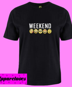 Weekend Emoji T Shirt