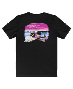 Weezer Brush Your Teeth And Do Your Homework T-Shirt1