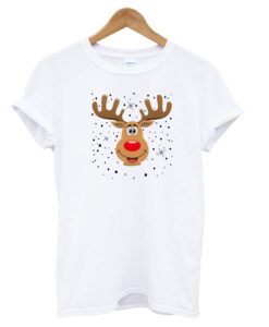 Weihnachten Rentier Kopf T shirt