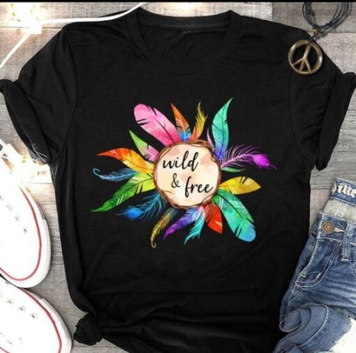 Wild & Free T-shirt ZNF08