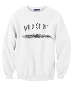 Wild Spirit Feather Sweatshirt