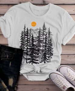 Women's Forest T Shirt ZNF08