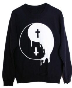 Yin Yang Cross Sweatshirt