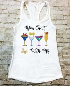 You Can't Sip with Us Women's Racerback Tank Top ZNF08