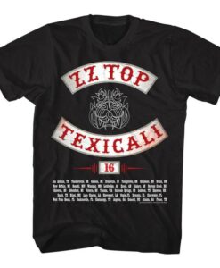 ZZ Top Texicali Black Adult T-Shirt