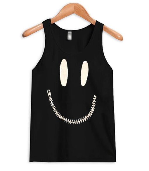 Zipper Mouth Tank Top ZNF08