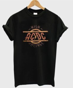 acdc voltage t-shirt ZNF08