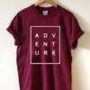 adventure font T Shirt Size XS,S,M,L,XL,2XL,3XL