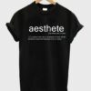 aesthete shirt t shirt