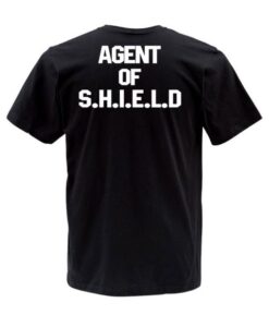 agent of shield back T shirt