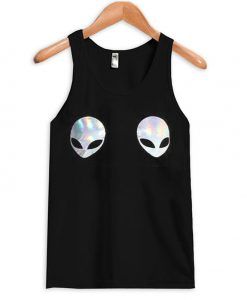 alien boobs tank top ZNF08